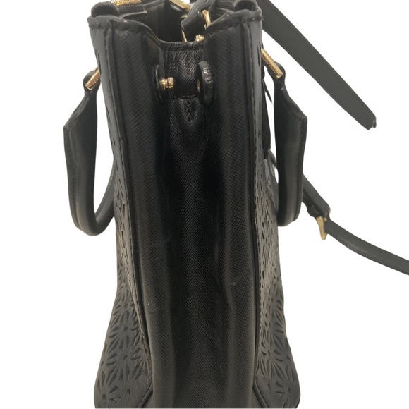 TORY BURCH Perforated Saffiano Leather Tote - Picture 4 of 11